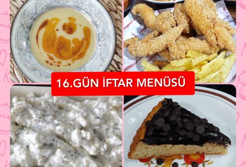 İftar Menüsü 16. GÜN