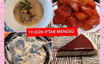 İftar Menüsü 19. GÜN