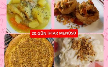 İftar Menüsü 20. GÜN