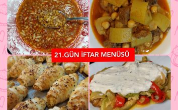 İftar Menüsü 21. GÜN