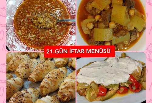 İftar Menüsü 21. GÜN