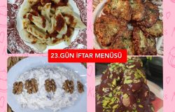 İftar Menüsü 23. GÜN