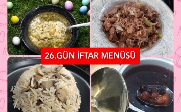 İftar Menüsü 26. GÜN