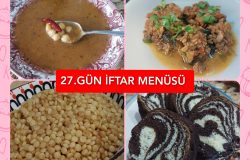 İftar Menüsü 27. GÜN