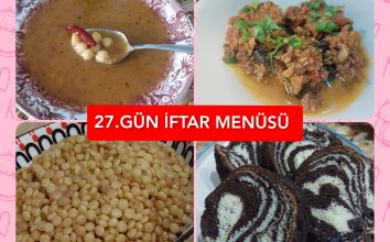 İftar Menüsü 27. GÜN