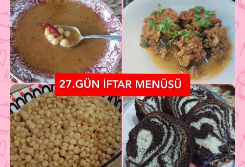 İftar Menüsü 27. GÜN