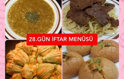 İftar Menüsü 28. GÜN