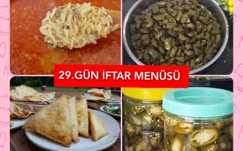 İftar Menüsü 29. GÜN