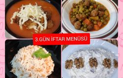 İftar Menüsü 3.GÜN