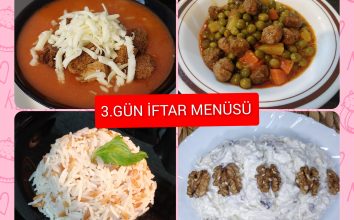 İftar Menüsü 3.GÜN