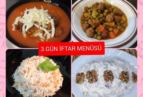 İftar Menüsü 3.GÜN