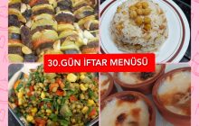 İftar Menüsü 30. GÜN