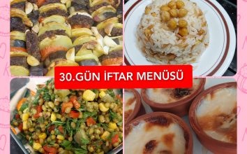 İftar Menüsü 30. GÜN