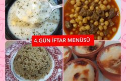 İftar Menüsü 4. Gün