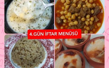 İftar Menüsü 4. Gün