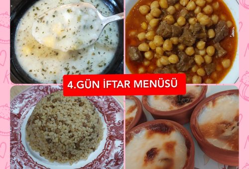 İftar Menüsü 4. Gün