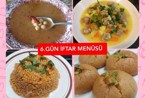 İftar Menüsü 6. GÜN