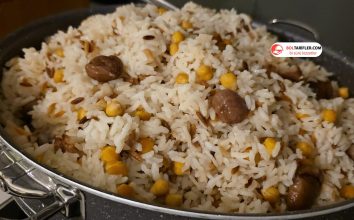 Kestaneli Nohutlu Şehriyeli Pirinç Pilavı