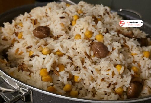Kestaneli Nohutlu Şehriyeli Pirinç Pilavı