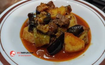 Lokanta Usulü Etli Patlıcan Yemeği