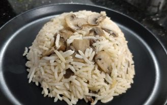Kültür Mantarlı Basmati Pirinç Pilavı