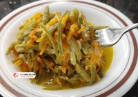 İster Meze İster Yemek; Narenciyeli Zeytinyağlı Taze Fasulye