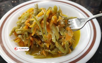 İster Meze İster Yemek; Narenciyeli Zeytinyağlı Taze Fasulye