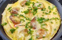İri Patatesli Omlet