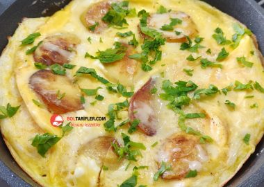İri Patatesli Omlet