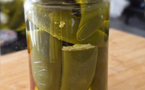 Peynir Dolgulu Jalapeno Turşusu