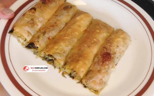 Peynirli El Açması Çıtır Börek