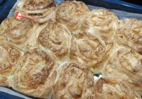 Peynirli Sarma Gül Börek