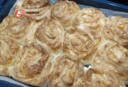 Peynirli Sarma Gül Börek