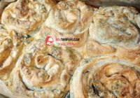 Porsiyonluk Ispanaklı Gül Böreği