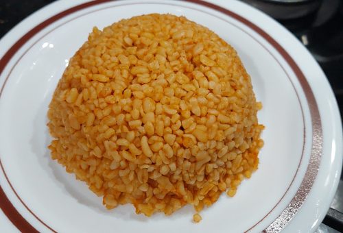 Domates Salçalı Bulgur Pilavı