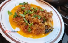 Tavuklu Patlıcan Oturtma