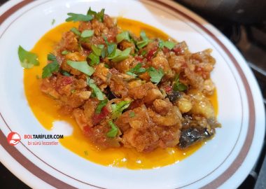 Tavuklu Patlıcan Oturtma