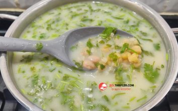 Taze Kişnişli Buğday Çorbası