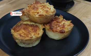 Uğraşsız Mini Patates Pizza