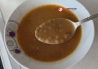 Yeşil Mercimekli Un Çorbası