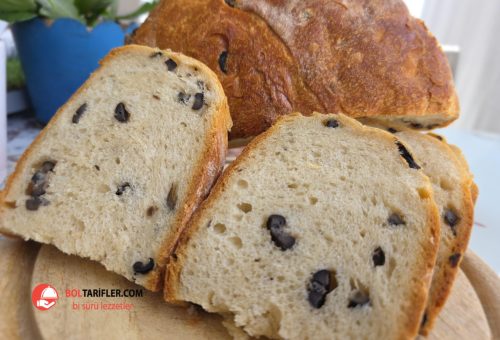 Evde Kolay Zeytinli Ekmek Tarifi | Yumuşacık ve Lezzetli Ev Ekmeği